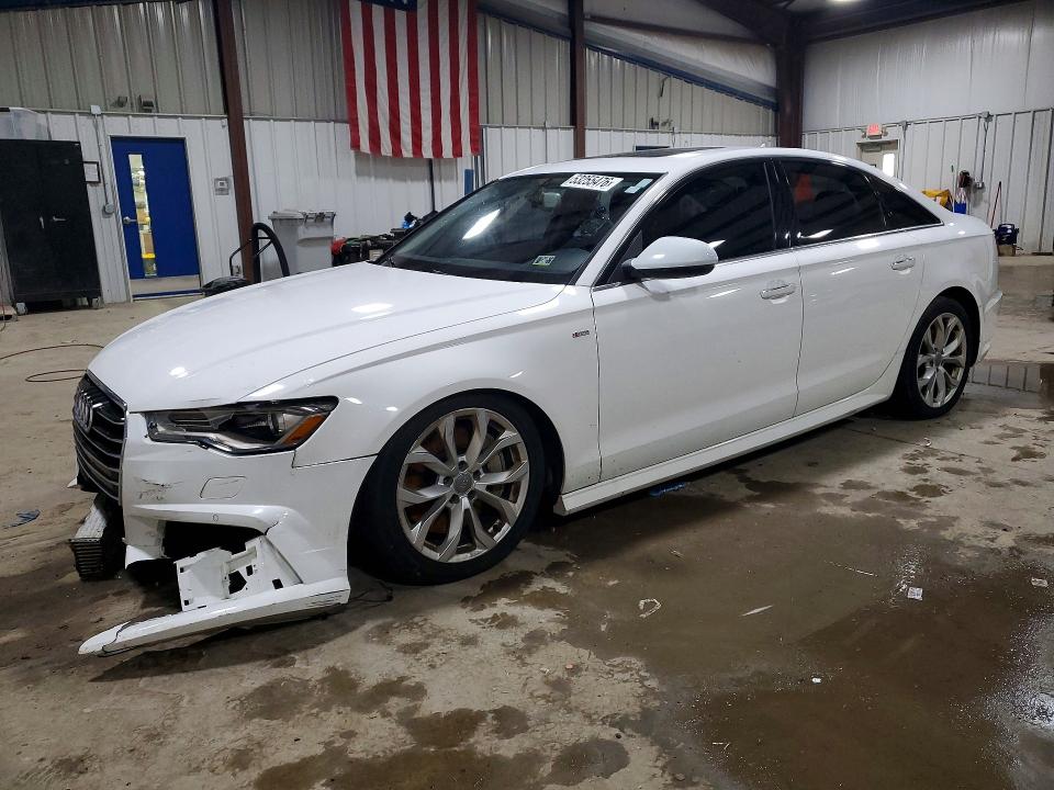 2018 Audi A6 VIN WAUF8AFCXJN016704 COPART salvage auction — FRONT END, Pa - Cert Of Title, sold $1,600 on 2026-07-29 (photo 1)
