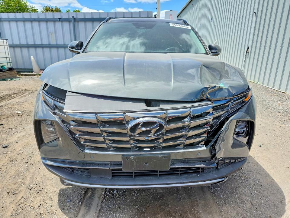2024 Hyundai Tucson VIN KM8JCCD11RU195592 COPART salvage auction — FRONT END, On - Permit Salvage, sold $15,750 on 2026-07-09 (photo 5)