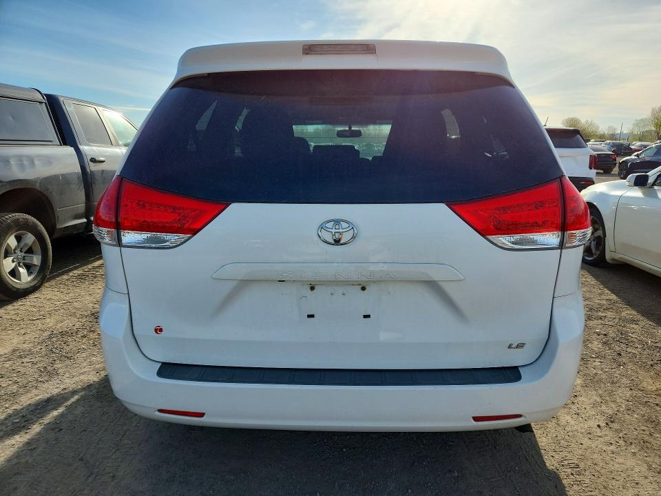 2011 Toyota Sienna VIN 5TDKK3DC3BS054708 COPART salvage auction — SIDE, On - Permit No Brand - Unfit, sold $4,000 on 2026-07-07 (photo 6)