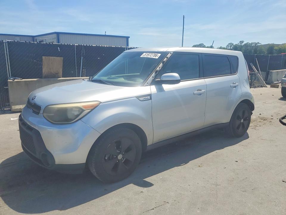 2015 Kia Soul VIN KNDJN2A2XF7747865 COPART salvage auction — REAR END, Fl - Certificate Of Destruction, sold $375 on 2026-07-28 (photo 1)