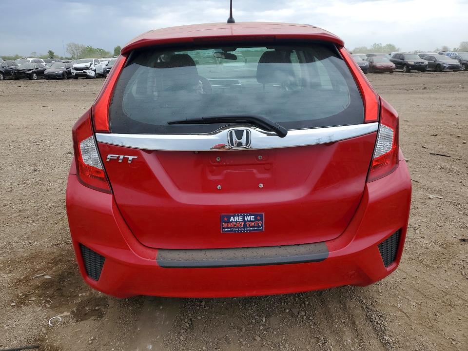 2015 Honda Fit VIN 3HGGK5H83FM728886 COPART salvage auction — FRONT END, Il - Salvage Certificate, sold $425 on 2026-07-09 (photo 6)