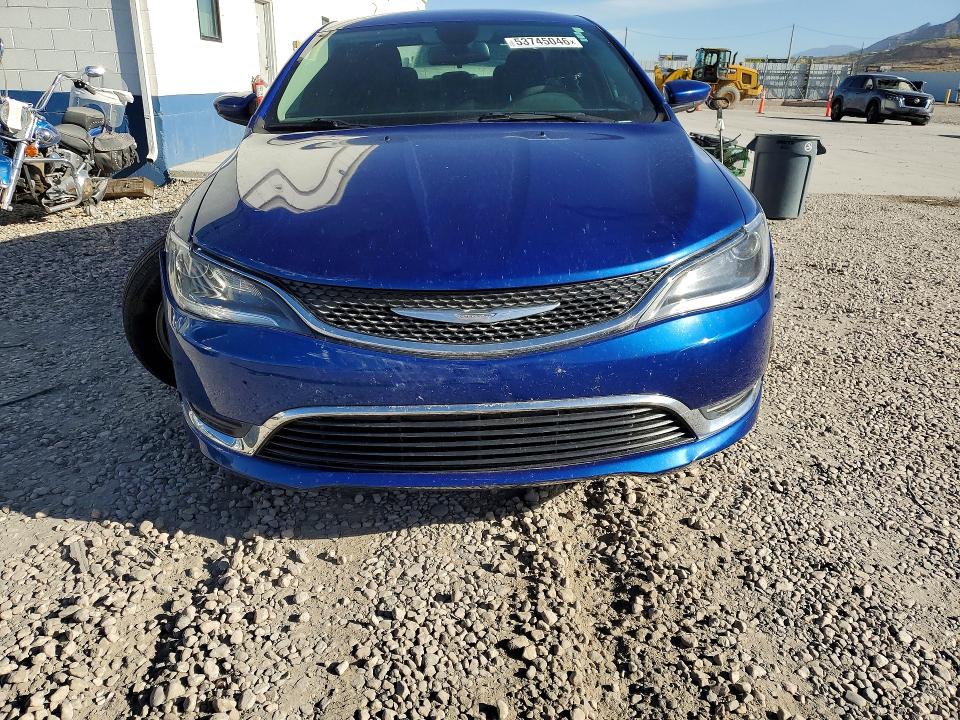 2015 Chrysler 200 VIN 1C3CCCAB0FN663736 COPART salvage auction — FRONT END, Oh - Cert Of Title-Salvage, sold $450 on 2026-07-20 (photo 5)