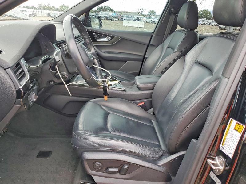 2018 Audi VIN WA1LAAF7XJD017042 COPART salvage auction — REAR END, Ca - Salvage Certificate, sold $7,900 on 2026-07-02 (photo 7)