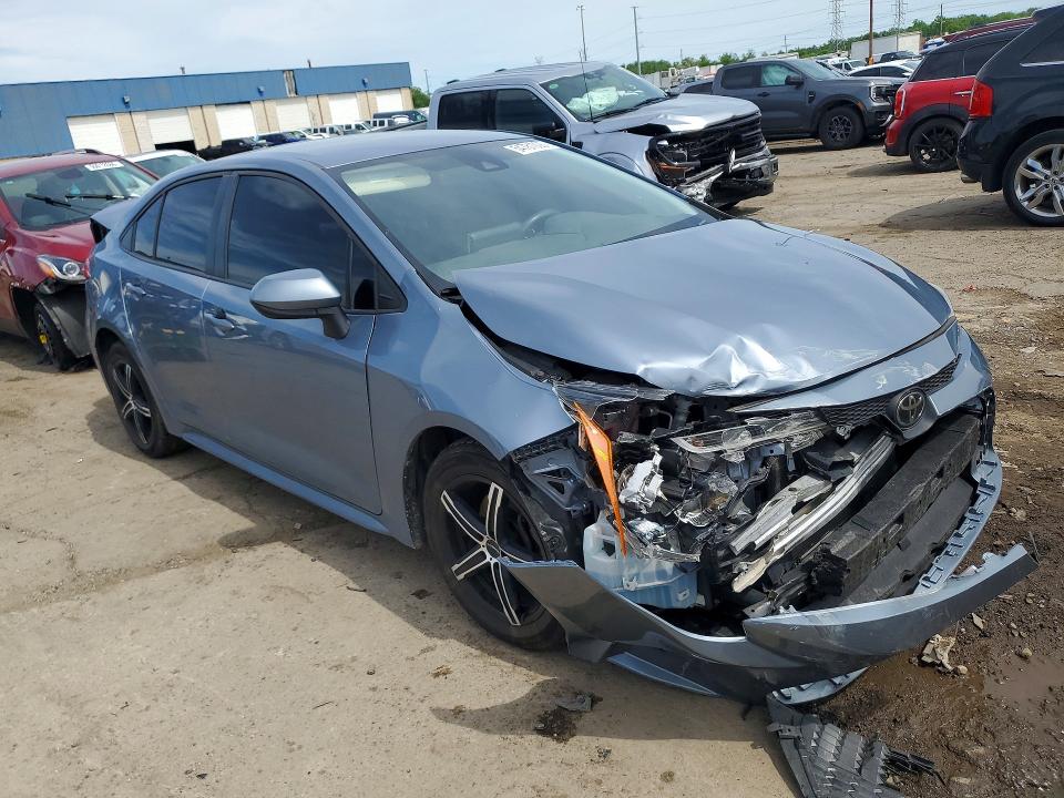 2020 Toyota VIN JTDEPRAE2LJ098740 COPART salvage auction — FRONT END, MI - CERTIFICATE OF TITLE, sold $4,000 on 2026-07-02 (photo 4)