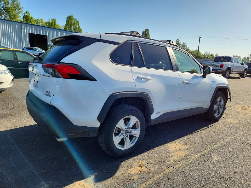 2020 Toyota Rav4 hybrid VIN 2T3RWRFV5LW087391 COPART salvage auction — FRONT END, Or - Salvage Title Certificate, sold $11,800 on 2026-07-13 (photo 3)
