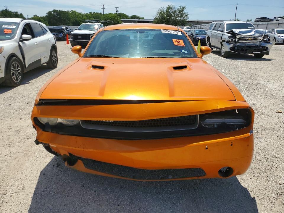 2014 Dodge Challenger VIN 2C3CDYAG2EH244817 COPART salvage auction — FRONT END, Tx - Bonded Title - Salvage, sold $1,400 on 2026-07-02 (photo 5)