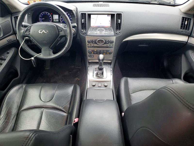 2011 Infiniti G VIN JN1CV6AR8BM356449 COPART salvage auction — REAR END, Nj - Cert Of Title-Salvage, sold $4,600 on 2026-07-09 (photo 8)