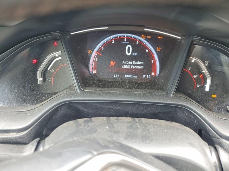 2019 Honda Civic VIN SHHFK7G40KU208730 COPART salvage auction — SIDE, Ca - Salvage Certificate, sold $3,300 on 2026-07-17 (photo 9)