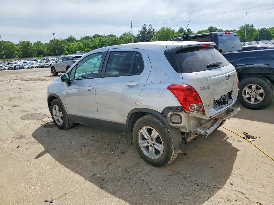 2021 Chevrolet VIN KL7CJKSB5MB305005 COPART salvage auction — REAR END, KY - CERT OF TITLE-SALVAGE, sold $2,250 on 2026-07-08 (photo 2)