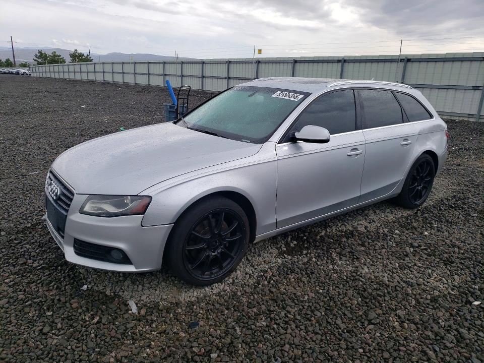 2011 Audi A4 VIN WAUWFAFL9BA044024 COPART salvage auction — REAR END, Nv - Salvage Title, sold $500 on 2026-07-23 (photo 1)