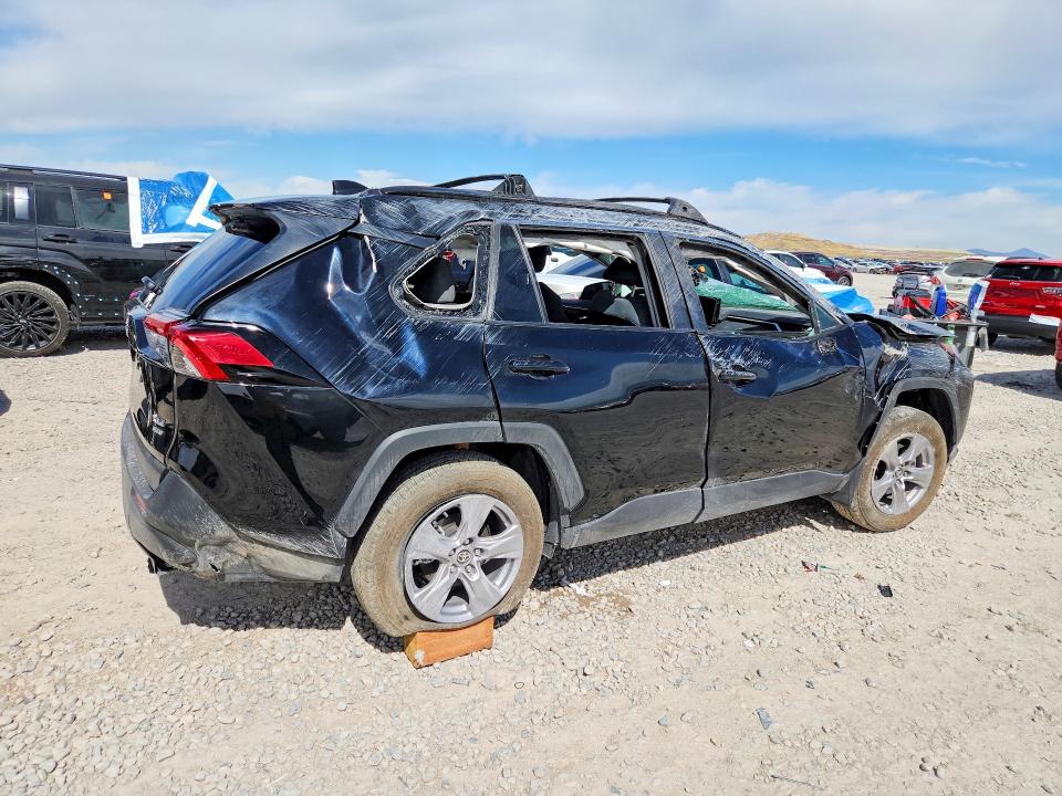 2025 Toyota Rav 4 VIN 2T3P1RFV2SW585973 COPART salvage auction — ROLLOVER, Ut - Salvage Certificate, sold $7,000 on 2026-07-02 (photo 3)