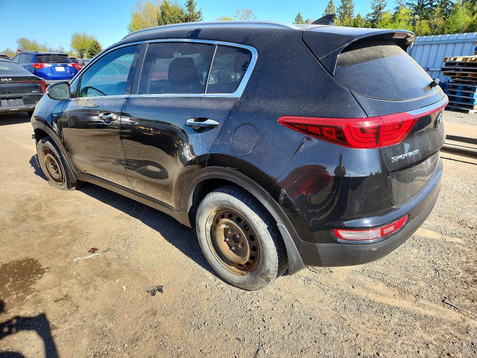 2018 Kia Sportage VIN KNDPNCAC1J7359442 COPART salvage auction — FRONT END, On - Permit Salvage, sold $1,050 on 2026-07-21 (photo 2)