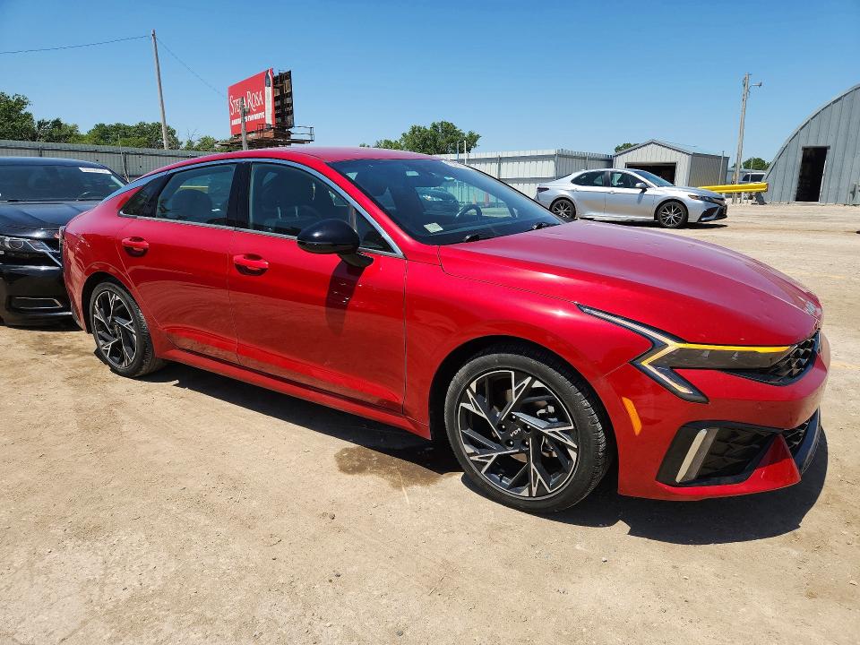 2025 Kia K5 VIN KNAG64J76S5280638 COPART salvage auction — FRONT END, Ks - Cert Of Title-Salvage, sold $11,300 on 2026-07-06 (photo 4)