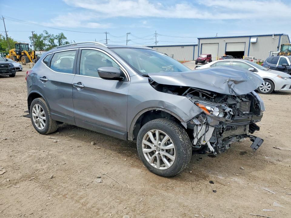 2020 Nissan Rogue VIN JN1BJ1CV3LW547397 COPART salvage auction — FRONT END, Il - Salvage Certificate, sold $2,000 on 2026-07-31 (photo 4)