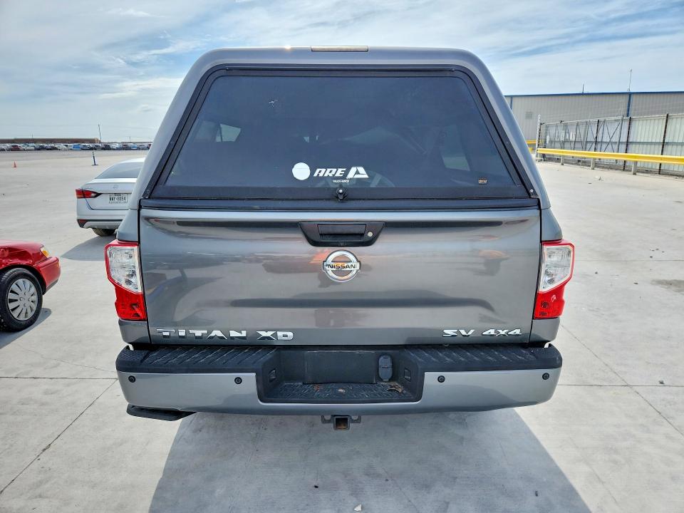 2017 Nissan TITAN VIN 1N6BA1F4XHN569391 COPART salvage auction — FRONT END, Tx - Salvage Vehicle Title, sold $8,600 on 2026-07-21 (photo 6)