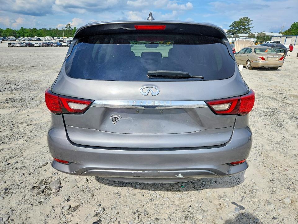 2019 Infiniti Qx60 VIN 5N1DL0MN8KC509667 COPART salvage auction — REAR END, Ga - Certificate Of Title (P), sold $3,750 on 2026-07-28 (photo 6)