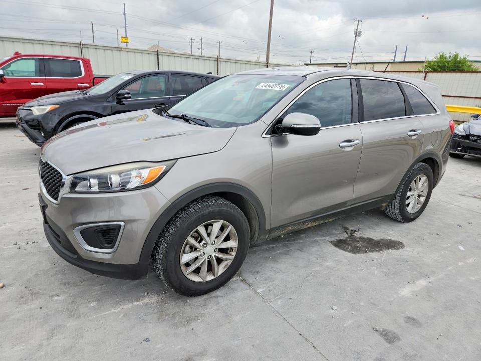 2016 Kia VIN 5XYPG4A31GG163139 COPART salvage auction — HAIL, Tx - Certificate Of Title, sold $275 on 2026-07-24 (photo 1)