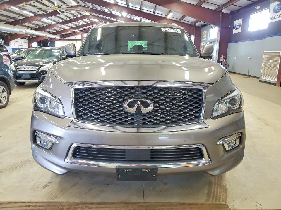 2017 Infiniti Qx80 VIN JN8AZ2NC4H9431283 COPART salvage auction — UNDERCARRIAGE, Ct - Certificate Of Title, sold $6,300 on 2026-07-21 (photo 5)