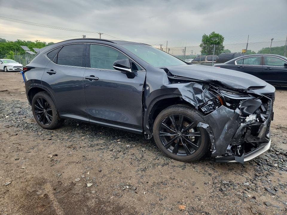 2024 Lexus Nx VIN 2T2KGCEZ5RC050534 COPART salvage auction — FRONT END, Md - Cert Of Salvage < 75% Damage, sold $11,200 on 2026-07-30 (photo 4)