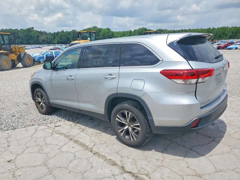2019 Toyota Highlander VIN 5TDZZRFH1KS292790 COPART salvage auction — MINOR DENT/SCRATCHES, Ms - Certificate Of Title (P), sold $11,400 on 2026-07-28 (photo 2)
