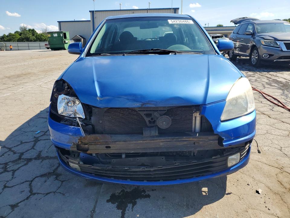 2009 Kia Rio VIN KNADE243X96567200 COPART salvage auction — FRONT END, Tn - Salvage Certificate, sold $575 on 2026-07-13 (photo 5)