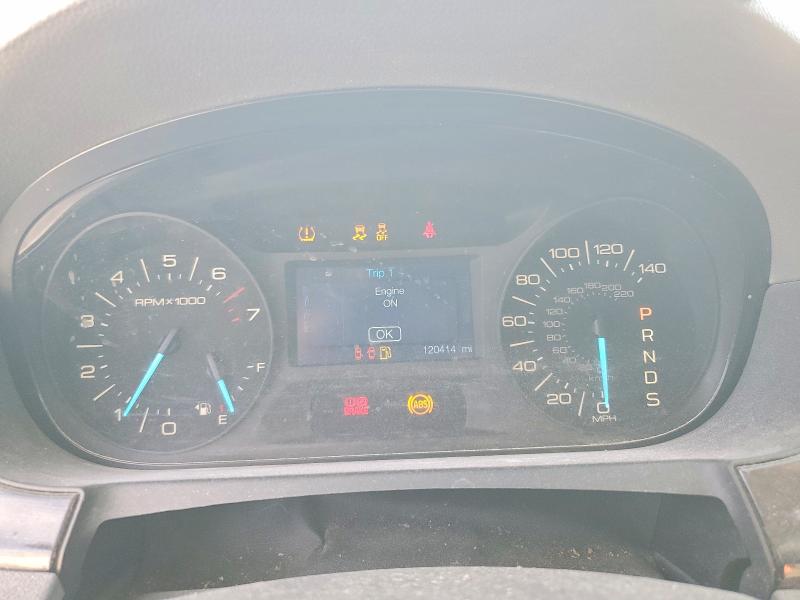 2014 Ford Edge VIN 2FMDK3GC7EBA24813 COPART salvage auction — SIDE, Tx - Salvage Vehicle Title, sold $950 on 2026-07-09 (photo 9)