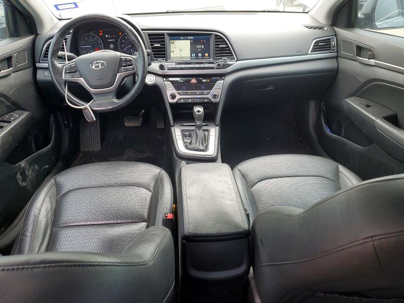 2018 Hyundai Elantra VIN KMHD84LF7JU451496 COPART salvage auction — SIDE, Tx - Salvage Vehicle Title, sold $2,250 on 2026-07-21 (photo 8)