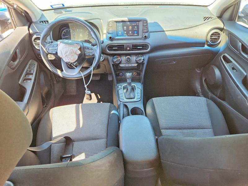 2021 Hyundai VIN KM8K62AA8MU662543 COPART salvage auction — SIDE, Tx - Salvage Vehicle Title, sold $2,650 on 2026-07-16 (photo 8)