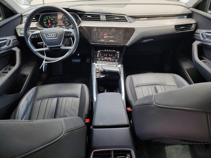 2021 Audi E-tron VIN WA1AAAGE4MB008812 COPART salvage auction — FRONT END, Ca - Salvage Certificate, sold $11,100 on 2026-07-02 (photo 8)