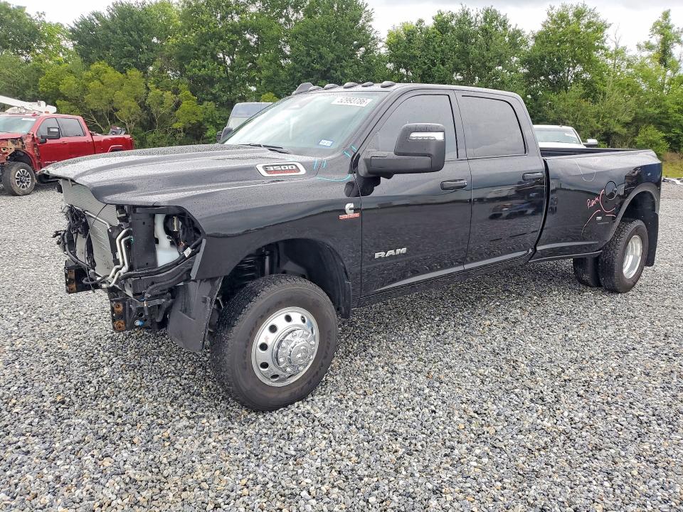 2025 Ram 3500 VIN 3C63RRHL4SG570918 COPART salvage auction — FRONT END, Tx - Salvage Vehicle Title, sold $35,750 on 2026-07-27 (photo 1)
