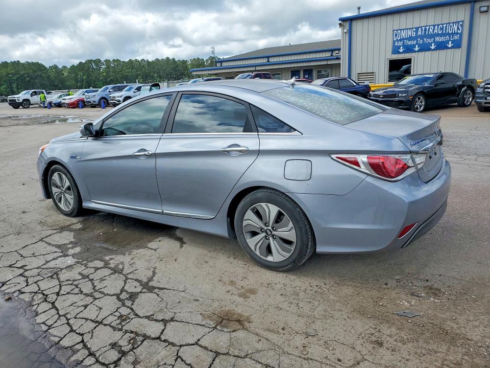 2015 Hyundai Sonata hybrid VIN KMHEC4A46FA125038 COPART salvage auction — NORMAL WEAR, MS - CERTIFICATE OF TITLE, sold $725 on 2026-07-24 (photo 2)