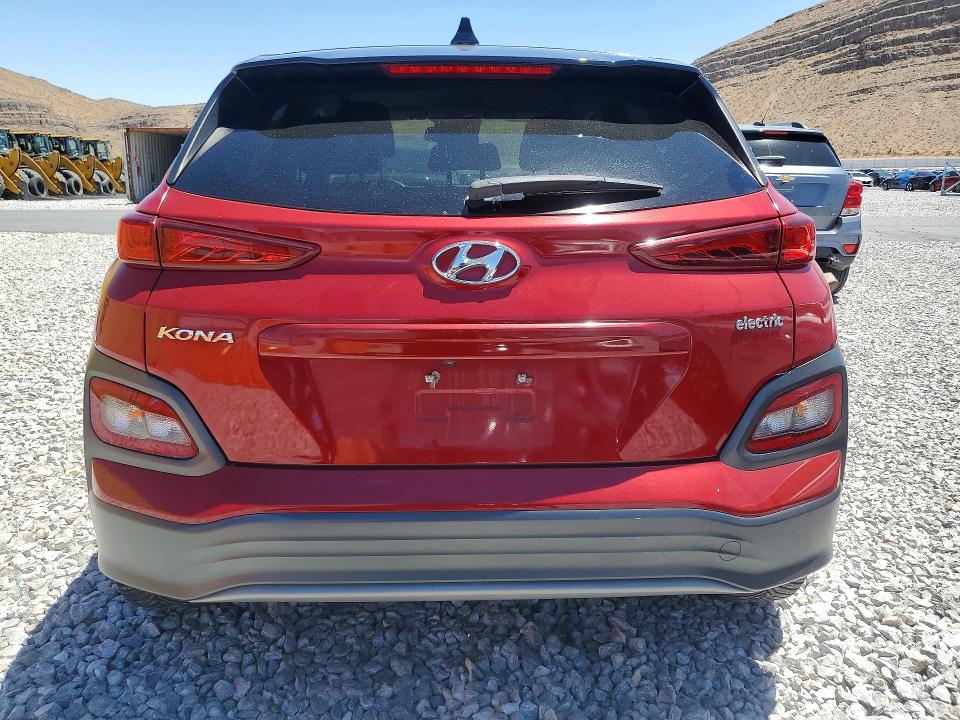 2020 Hyundai Kona VIN KM8K23AG0LU063740 COPART salvage auction — FRONT END, Nv - Salvage Title, sold $6,000 on 2026-07-13 (photo 6)