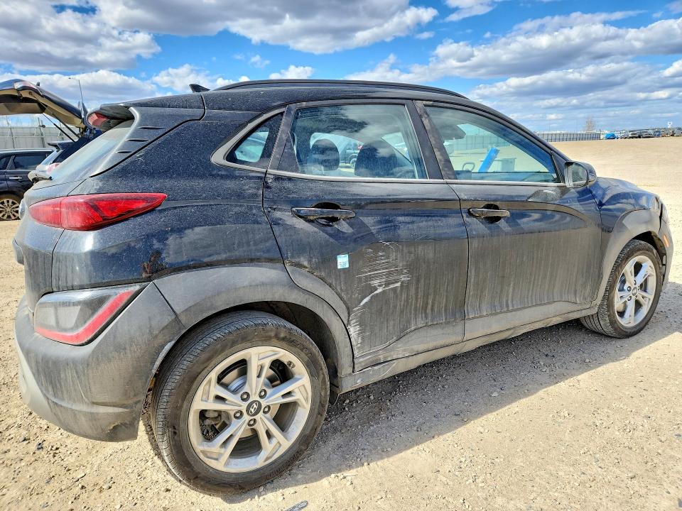 2022 Hyundai Kona VIN KM8K6CAB6NU873725 COPART salvage auction — FRONT END, Salvage Title, sold $5,100 on 2026-07-16 (photo 3)