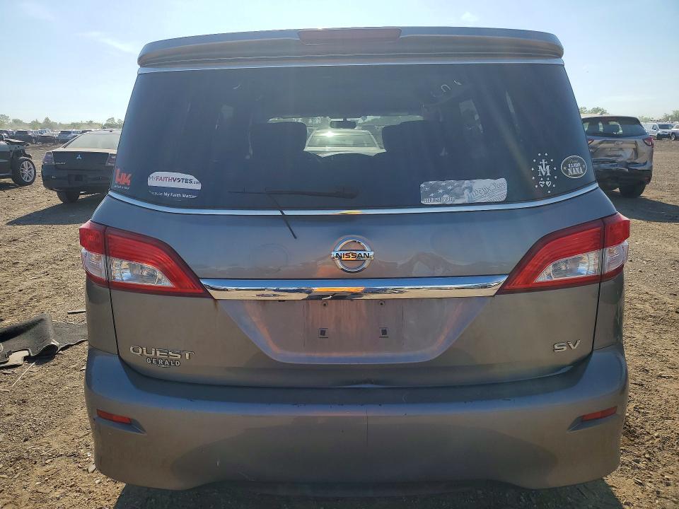 2013 Nissan VIN JN8AE2KP0D9064668 COPART salvage auction — FRONT END, Il - Salvage Certificate, sold $1,400 on 2026-07-28 (photo 6)