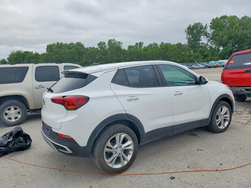 2020 Buick Encore VIN KL4MMBS24LB134495 COPART salvage auction — HAIL, IA - CERT OF TITLE-SALVAGE TITLE, sold $5,600 on 2026-07-31 (photo 3)