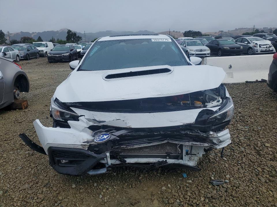2024 Subaru Wrx VIN JF1VBAH6XR9819885 COPART salvage auction — FRONT END, CA - SALVAGE CERTIFICATE, sold $3,750 on 2026-07-14 (photo 5)