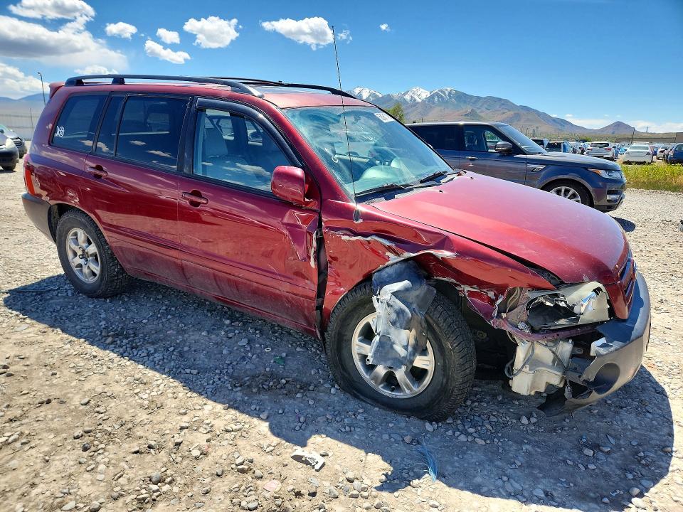2007 Toyota VIN JTEHP21A970192512 COPART salvage auction — FRONT END, Ut - Salvage Certificate, sold $425 on 2026-07-02 (photo 4)