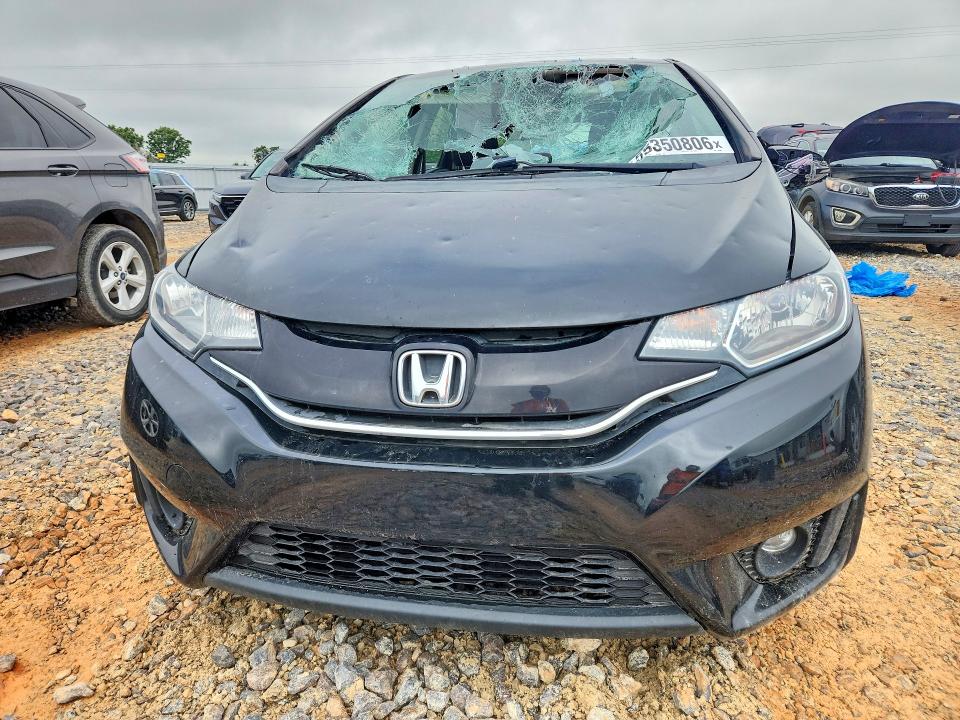 2015 Honda Fit VIN 3HGGK5H87FM776665 COPART salvage auction — HAIL, Mo - Salvage Certificate Of Title, sold $2,450 on 2026-07-06 (photo 5)