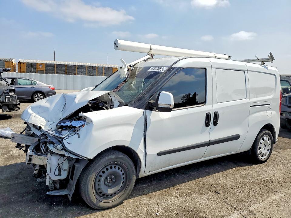 2021 Ram Promaster city VIN ZFBHRFBB9M6V78646 COPART salvage auction — FRONT END, CA - LIEN PAPERS-SALVAGE OR AC, sold $1,650 on 2026-07-17 (photo 1)