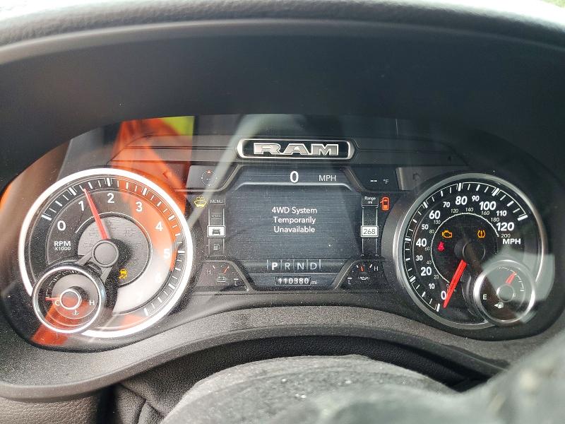 2019 Ram VIN 1C6SRFJT3KN505408 COPART salvage auction — FRONT END, SC - CERT OF TITLE-SALVAGE, sold $10,200 on 2026-07-03 (photo 9)