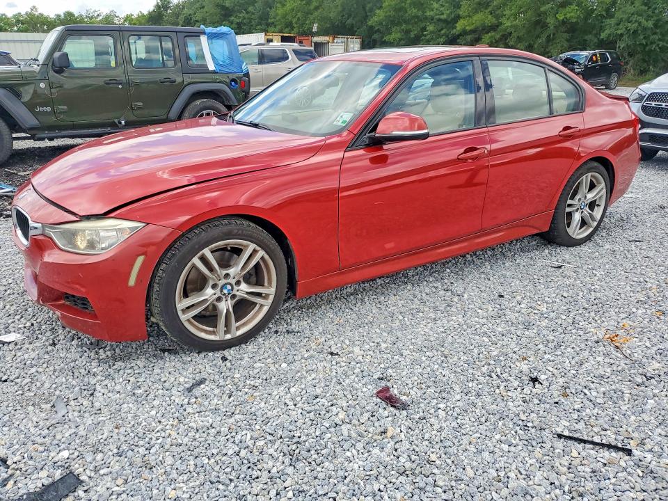 2013 BMW 3er VIN WBA3A5C52DF357758 COPART salvage auction — REAR END, La - Cert Of Title-Salvage, sold $1,550 on 2026-07-06 (photo 1)