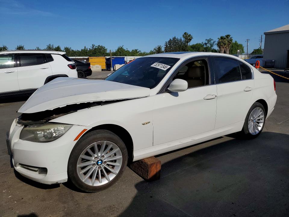 2011 BMW 3er VIN WBAPN7C50BA949218 COPART salvage auction — FRONT END, Ca - Salvage Certificate, sold $400 on 2026-07-23 (photo 1)