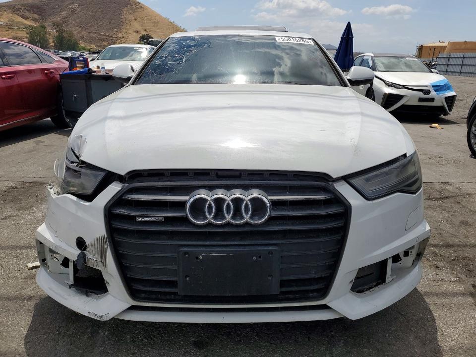 2018 Audi A6 VIN WAUG3AFC0JN007240 COPART salvage auction — FRONT END, Ca - Dis/Dlr/Exp Only Salvage Cert, sold $4,300 on 2026-07-30 (photo 5)