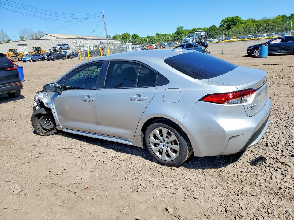 2021 Toyota Corolla VIN JTDEPMAE0MJ186772 COPART salvage auction — FRONT END, Salvage Title, sold $3,650 on 2026-07-20 (photo 2)