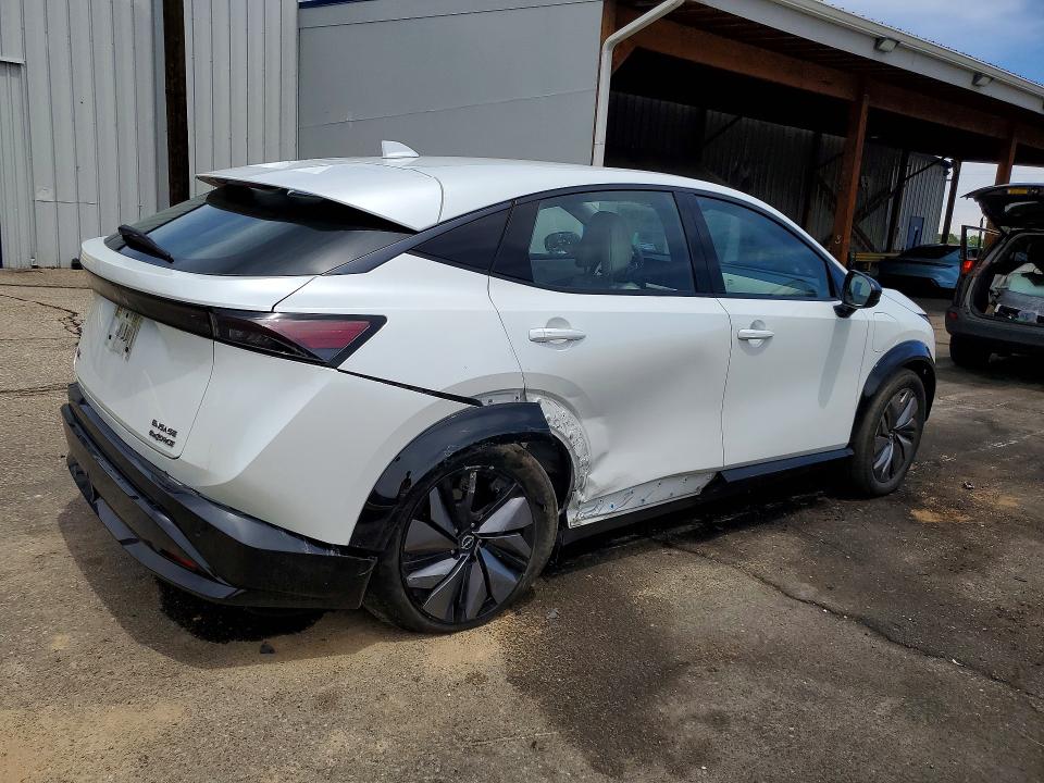 2024 Nissan Ariya VIN JN1CF0BB1RM737954 COPART salvage auction — REAR END, Co - Salvage Title, sold $10,700 on 2026-07-02 (photo 3)