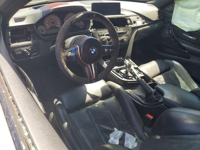 2017 BMW M4 VIN WBS3R9C31HA014095 COPART salvage auction — ROLLOVER, Ca - Salvage Certificate, sold $4,150 on 2026-07-08 (photo 8)