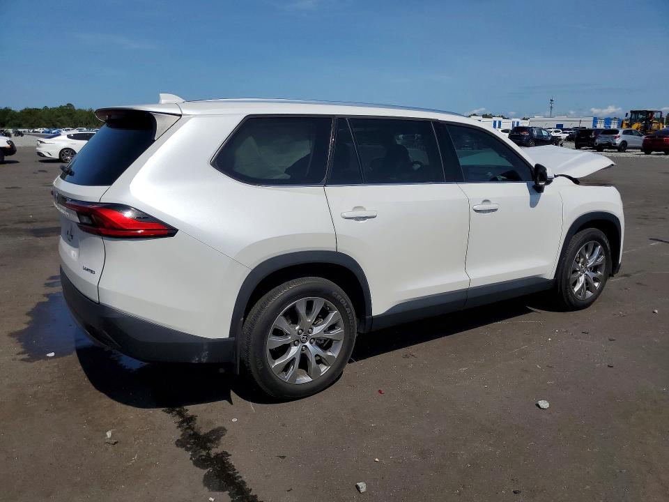 2024 Toyota Highlander VIN 5TDAAAB5XRS041973 COPART salvage auction — FRONT END, Fl - Cert Of Title Slvg Rebuildable, sold $18,500 on 2026-07-13 (photo 3)