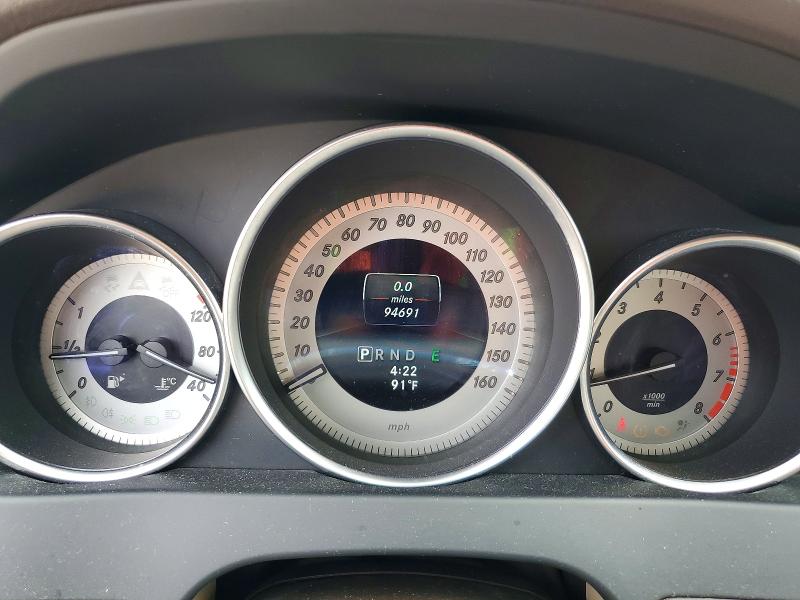 2014 Mercedes-benz C class VIN WDDGF4HB5EG212472 COPART salvage auction — FRONT END, TX - CERTIFICATE OF TITLE, sold $700 on 2026-07-24 (photo 9)
