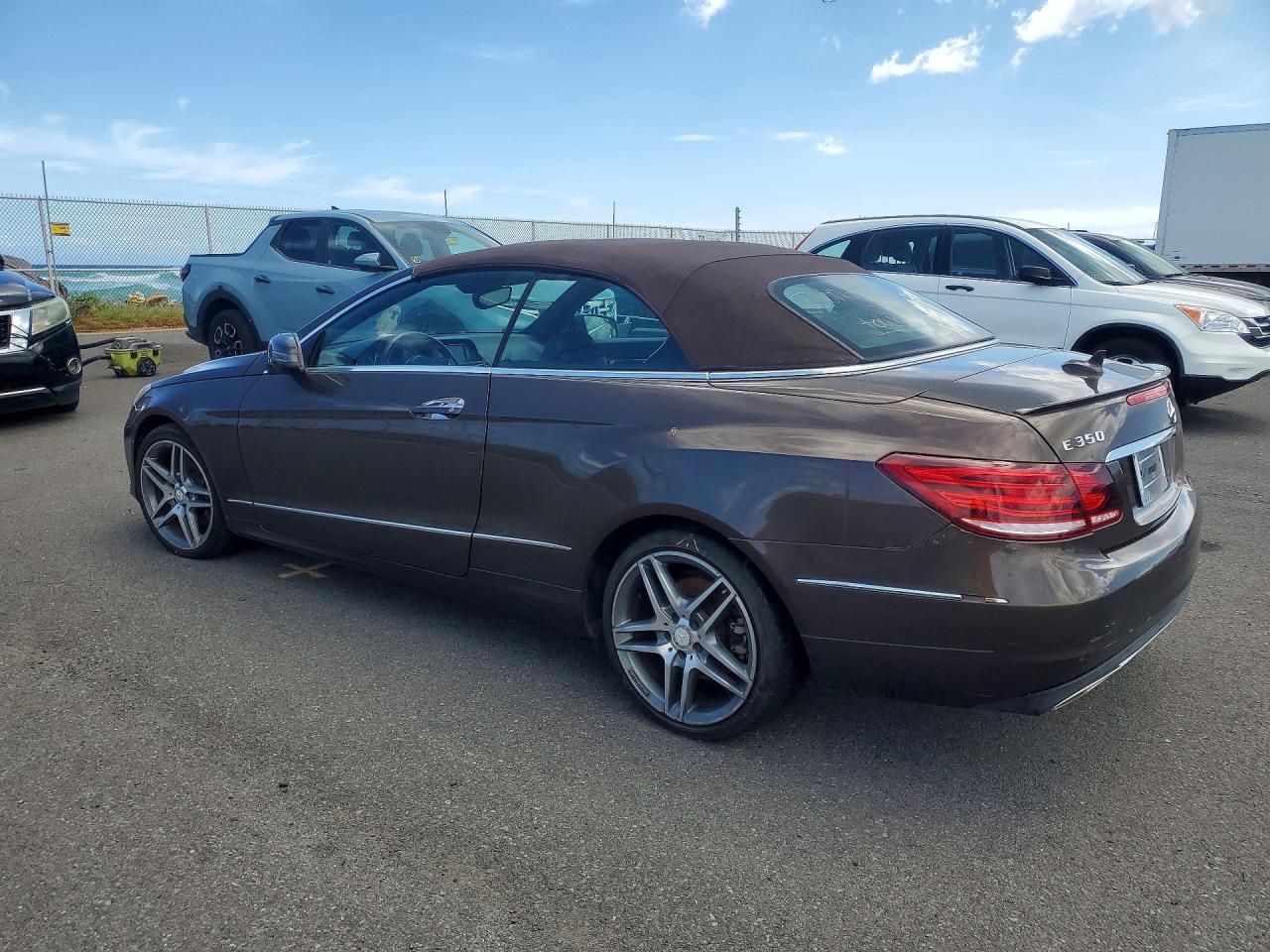 2014 Mercedes-Benz E-Class VIN WDDKK5KF0EF262483 COPART salvage auction — Front End, TX - SALVAGE VEHICLE TITLE, sold $700 on 2026-06-29 (photo 2)