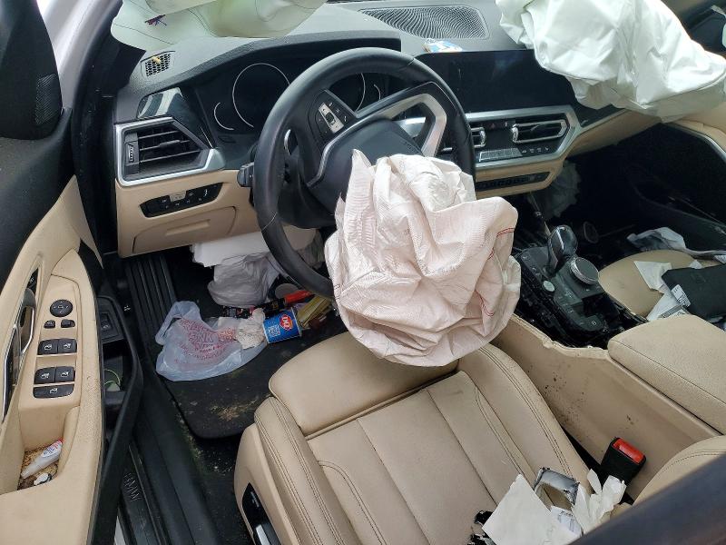 2020 BMW 3er VIN 3MW5R1J05L8B32601 COPART salvage auction — FRONT END, Ca - Dis/Dlr/Exp Only Clean Title, sold $7,300 on 2026-07-30 (photo 8)